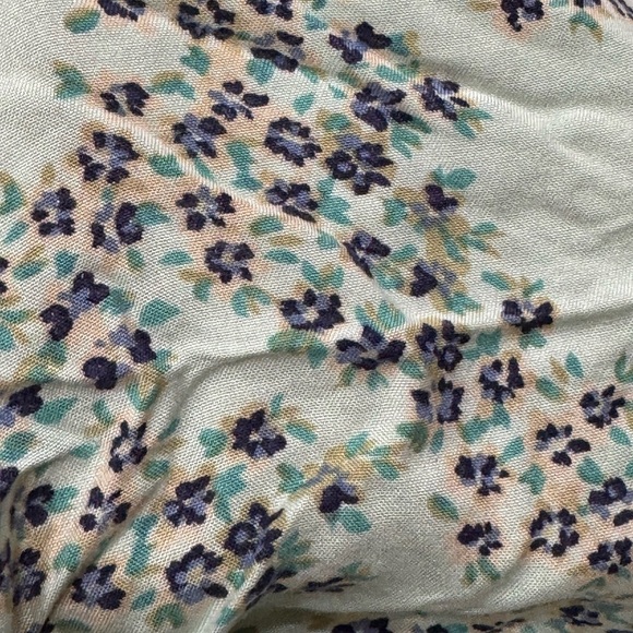 Kimchi & Blue from Urban Outfitters of Anthropologie Floral Mint Green Skirt M - Picture 11 of 14